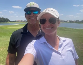Golfing